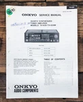 Onkyo TX-830M Receiver Service Manual *original*. Fixed Price $19.97.