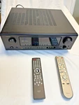 Denon AVR-587 7.1 Home Theater Stereo Receiver + Remote RC-946 & RC-1048 Bundle. Fixed Price $76.99.