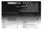 Yamaha RX-1100-U Receiver Owners Manual. Fixed Price $22.24.