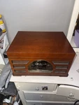 Crosley Model CR704B-PA Turntable Cd Player Bluetooth Speaker Tested Working. Fixed Price $60.00.