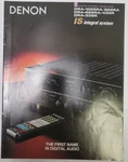 1990'S Denon DRA-1025RA/825RA, DRA-625RA/435R DRA-335R Stereo Receivers Brochure. Fixed Price $24.97.