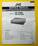 Jvc RX-5VBK Original Service Manual Free Shipping. Fixed Price $14.00.