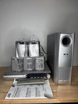 Jvc TH-M303 5.1 Home Theater System 5-DISC Dvd 720W Complete Tested Remote. Fixed Price $200.00.
