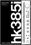 Harman Kardon HK385I Receiver Owners Manual. Fixed Price $22.24.