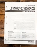 Yamaha RX-V1000 -V1000RDS Receiver Service Manual *original*. Fixed Price $24.97.