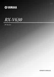 Yamaha RX-V630 Receiver Owners Manual. Fixed Price $22.24.