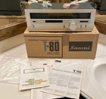 Sansui T-80 Stereo Tuner Nos Digitally Quartz Locked Serviced And Tested. Fixed Price $269.99.