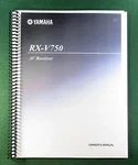 Yamaha RX-V750 Instruction Manual: 92 Pages & Protective Covers!. Fixed Price $19.95.
