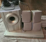 Nexxtech ESDVD100 Home Theater Speakers & Subwoofer, 25W, 4 Ohm. Fixed Price $75.99.