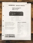 Onkyo TX-28 Receiver Service Manual *original*. Fixed Price $19.97.