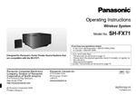 Panasonic SH-FX71 Wireless System Owners Instruction Manual. Fixed Price $22.24.