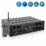 Pyle PTA44BT 4-CH. Bluetooth Amplifier Stereo Receiver System, With Fm Radio. Fixed Price $83.49.