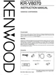 Kenwood KRV-8070 Receiver Owners Instruction Manual. Fixed Price $22.24.