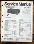 Technics SA-R530 Receiver Service Manual *original*. Fixed Price $24.97.
