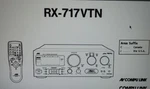 Jvc Audio Video Control Receiver RX-717VTN A4 Format Card Manual Service. Fixed Price $23.55.