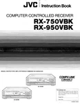 Jvc RX-750VBK RX-950VBK Receiver Owners Instruction Manual Reprint. Fixed Price $22.24.