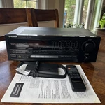 Pioneer Am/fm Stereo Receiver Model SX-312R 250W, Equalizer W/ Remote & Manual. Fixed Price $119.99.