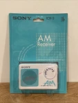 New Sony ICR-3 Am Receiver Nos 80'S Radio Black Sealed. Fixed Price $32.80.