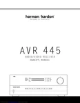 Harman Kardon AVR445 Receiver Owners Manual. Fixed Price $22.24.