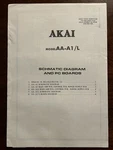 Akai Model AA-A1 /l Stereo Receiver Schematic Diagram & Pc Boards Manual Genuine. Fixed Price $14.99.