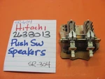 Hitachi 2638013 Push Switch Bank Speakers SR-604 SR-504 SR-304 Stereo Receiver. Fixed Price $10.97.