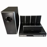 Samsung Dvd Home Theater System Subwoofer Surround Sound Speakers HT-Q80. Fixed Price $45.00.