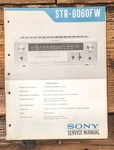 Sony STR-6060FW Receiver Service Manual *original*. Fixed Price $39.97.