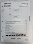 Vintage Marantz Service Manual Model Number SR3000 SR4000. Fixed Price $20.00.