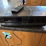 Technics SA-GX100 40W Quartz Synthesizer Receiver Powers On Untested W/ Remote. Fixed Price $79.99.