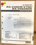 Yamaha RX-V492 R-V702 Receiver Service Manual *original*. Fixed Price $29.97.