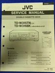 Jvc TD-W315TN C/j TD-W316BK TD315TN Service Manual **original**. Fixed Price $19.99.