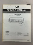 Jvc RX-333BK Original Service Manual Free Shipping. Fixed Price $14.00.