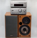 Onkyo D-062AX 2-WAY Speakers T-405X Tuner A-905X Stereo Amplifier. Fixed Price $279.40.