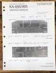 Kenwood KA-895 KA-995 Amplifier Service Manual *original*. Fixed Price $19.97.