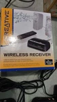 Creative Wireless Streaming Audio System (1 Transmitter & 2 Receivers). Fixed Price $35.00.